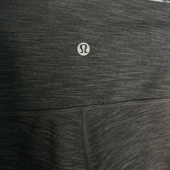 Lululemon Wunder Under High-Rise Tight 28" *Brushed Luxtreme- Heathered Black/ 2 - Picture 6 of 8